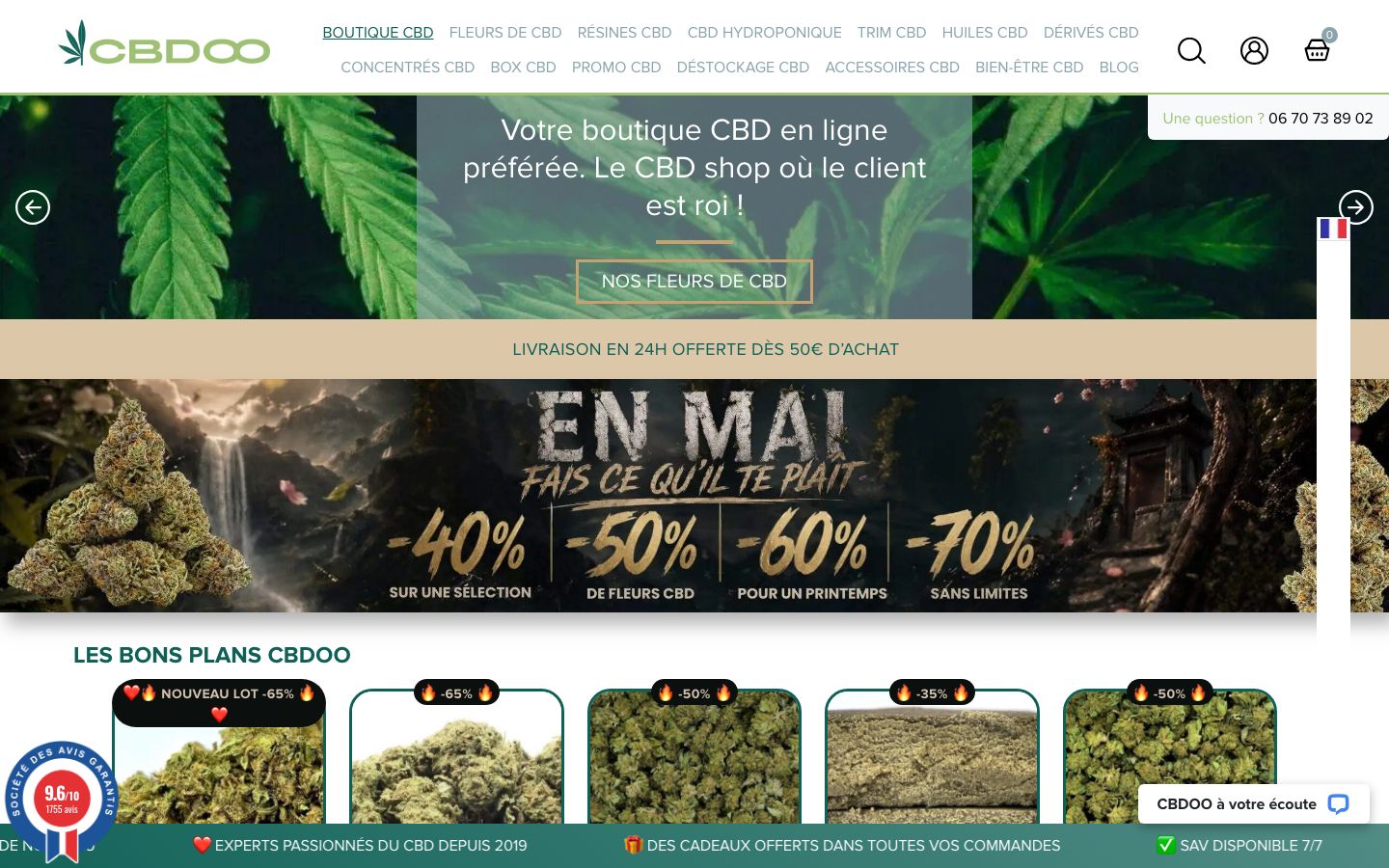 CBDOO — boutique e-commerce
