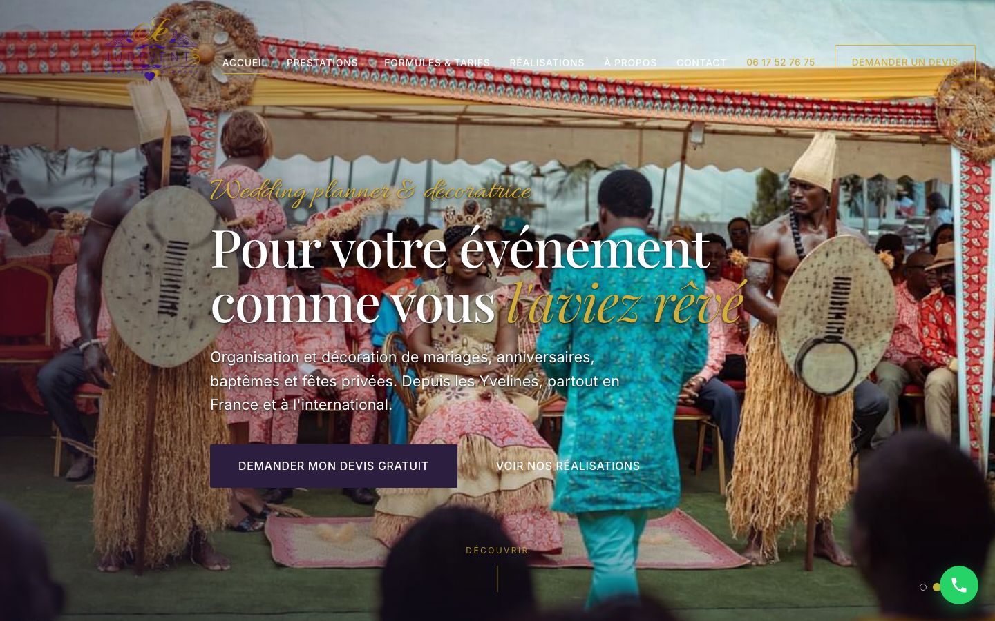 JUDEVENT'S — wedding planner & décoratrice